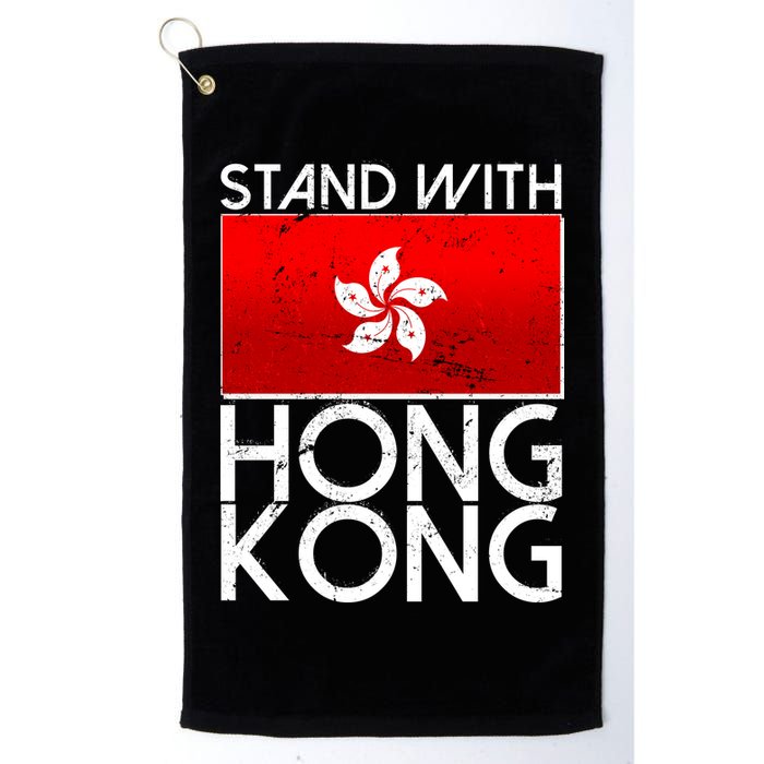 Stand With Hong Kong Pro Democracy Golf Towel