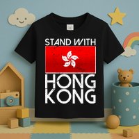Stand With Hong Kong Pro Democracy Toddler T-Shirt