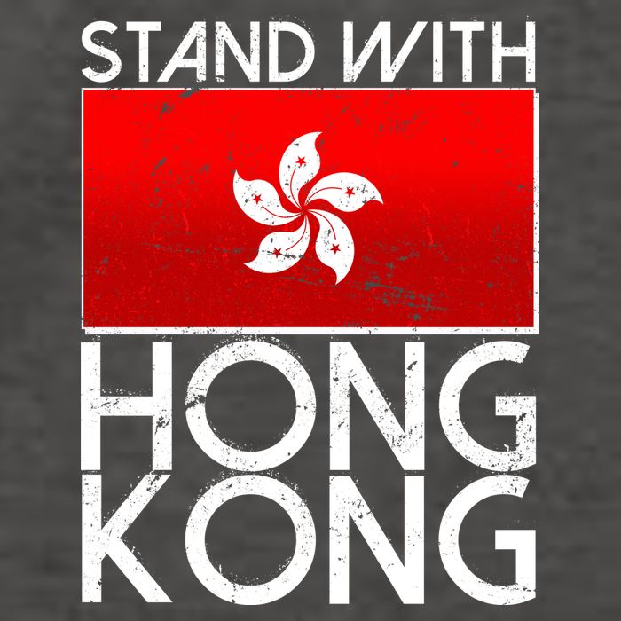 Stand With Hong Kong Pro Democracy Vector Backpack