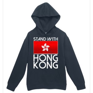 Stand With Hong Kong Pro Democracy Urban Pullover Hoodie