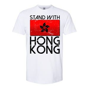 Stand With Hong Kong Pro Democracy Softstyle CVC T-Shirt