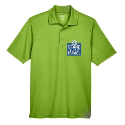 Stand With Israel Men's Origin Performance Pique Polo