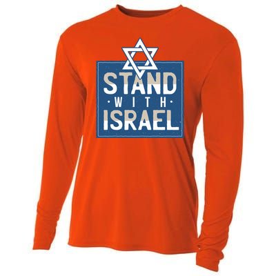 Stand With Israel Cooling Performance Long Sleeve Crew