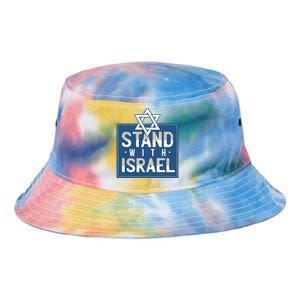 Stand With Israel Tie Dye Newport Bucket Hat