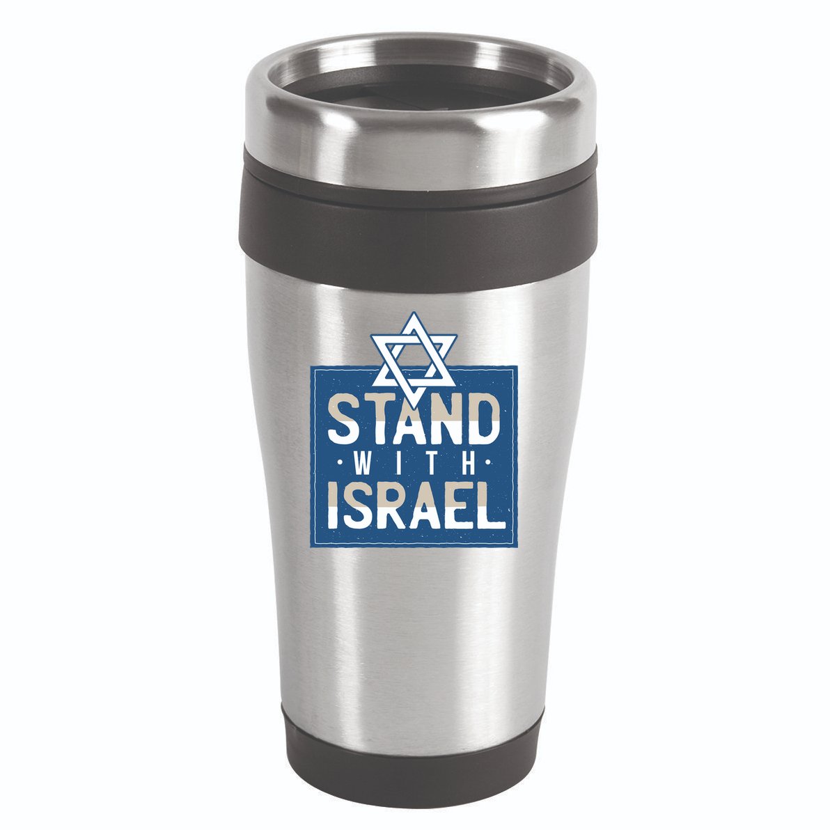 Stand With Israel 16oz Travel Tumbler