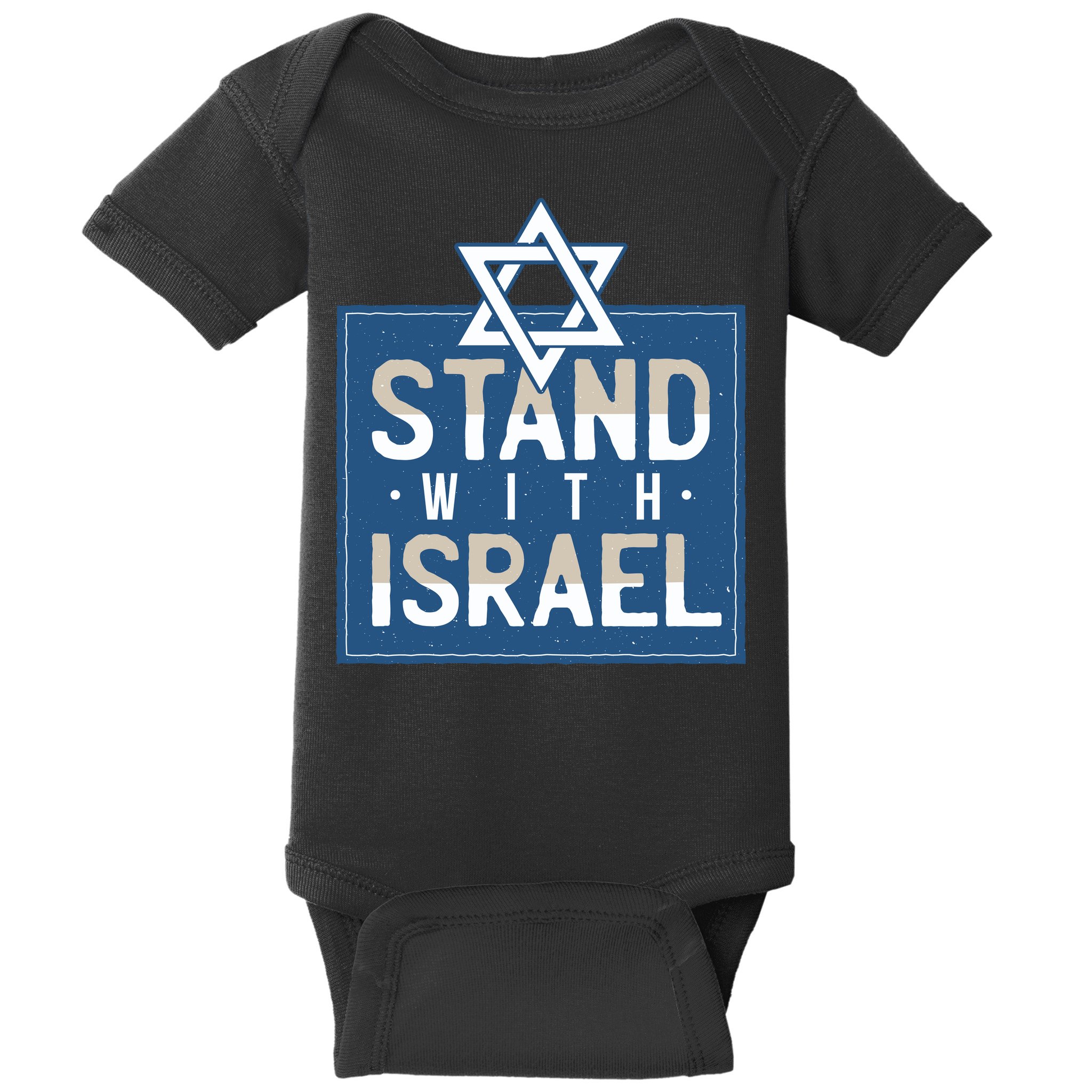 Stand With Israel Baby Bodysuit