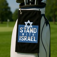 Stand With Israel Golf Towel