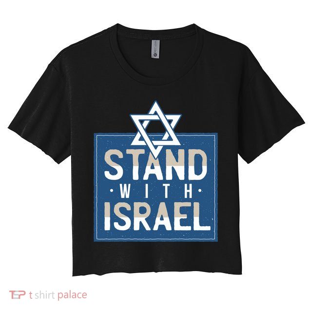 Stand With Israel Crop Top