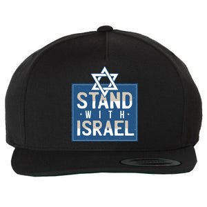 Stand With Israel Wool Snapback Cap