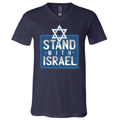 Stand With Israel V-Neck T-Shirt