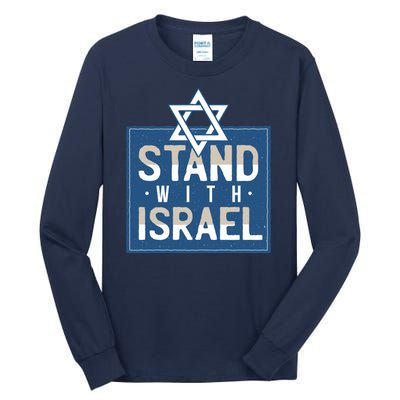 Stand With Israel Tall Long Sleeve T-Shirt