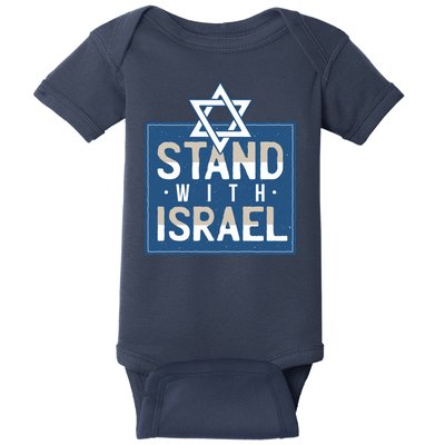 Stand With Israel Baby Bodysuit