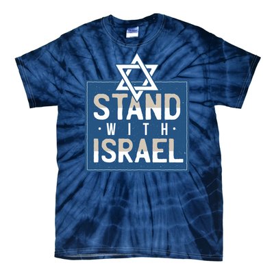 Stand With Israel Tie-Dye T-Shirt