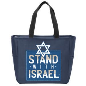 Stand With Israel Zip Tote Bag