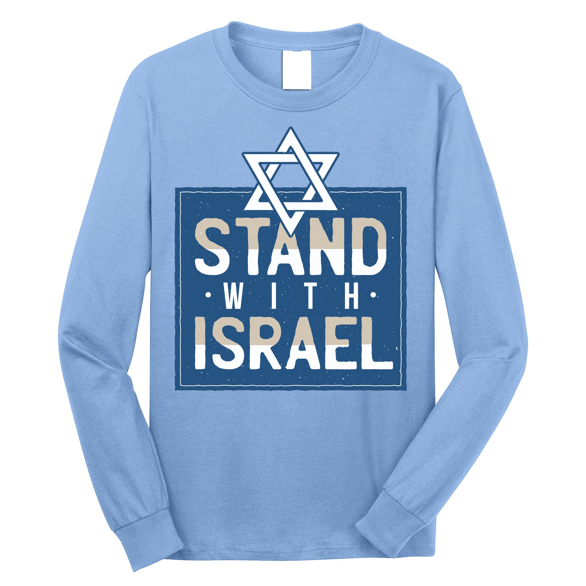 Stand With Israel Long Sleeve Shirt