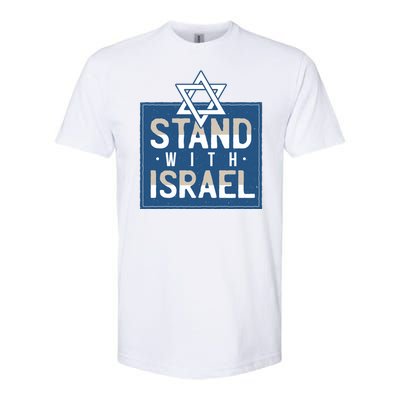 Stand With Israel Softstyle CVC T-Shirt