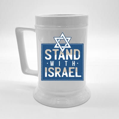 Stand With Israel Beer Stein