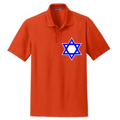 Star of David Dry Zone Grid Polo