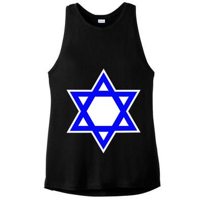 Star of David Ladies PosiCharge Tri-Blend Wicking Tank