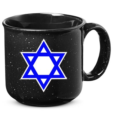 Star of David 15oz Campfire Ceramic Mug