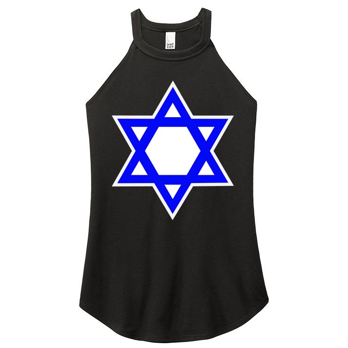 Star of David Women's Perfect Tri Rocker Tank