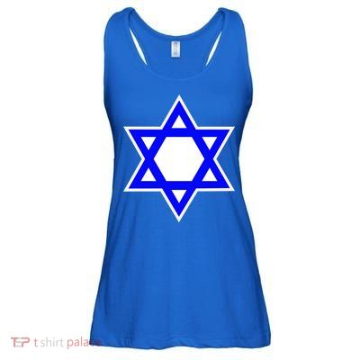 Star of David Ladies Essential Flowy Tank