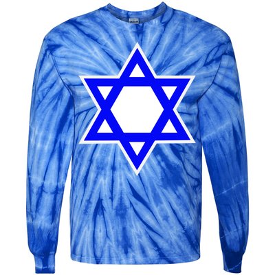 Star of David Tie-Dye Long Sleeve Shirt