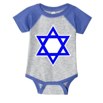 Star of David Infant Baby Jersey Bodysuit