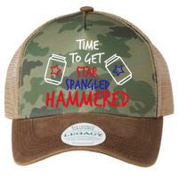 Star Spangled Hammered Legacy Tie Dye Trucker Hat