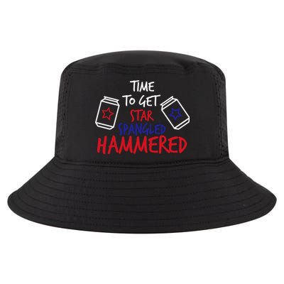 Star Spangled Hammered Cool Comfort Performance Bucket Hat