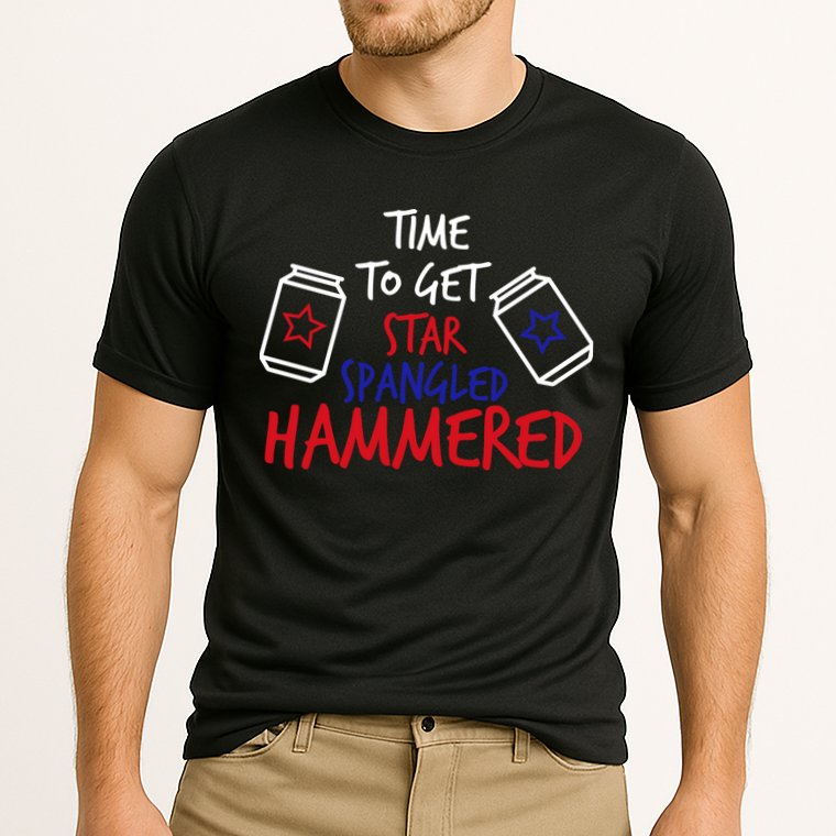 Star Spangled Hammered Performance Shirt
