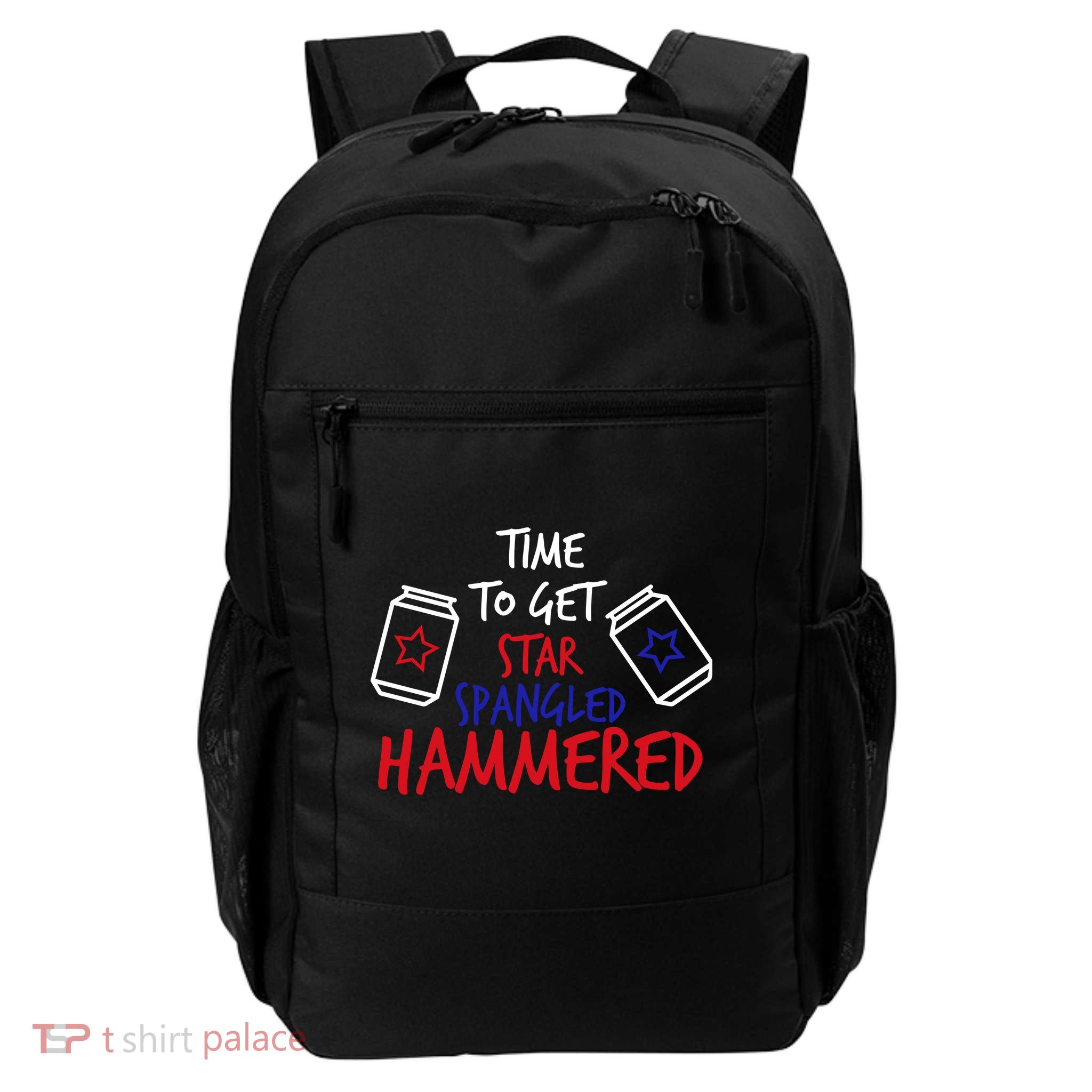 Star Spangled Hammered Backpack
