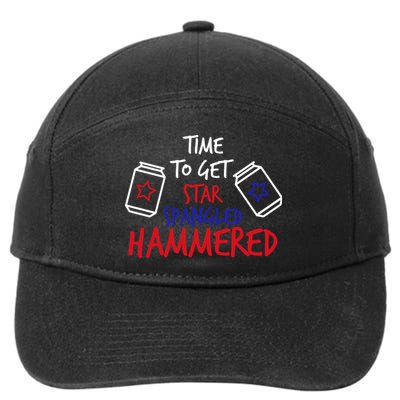 Star Spangled Hammered 7-Panel Snapback Hat