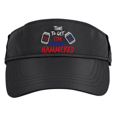 Star Spangled Hammered Adult Drive Performance Visor