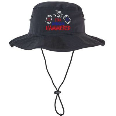 Star Spangled Hammered Bucket Hat