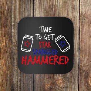 Star Spangled Hammered Coaster