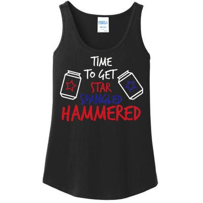 Star Spangled Hammered Ladies Essential Tank