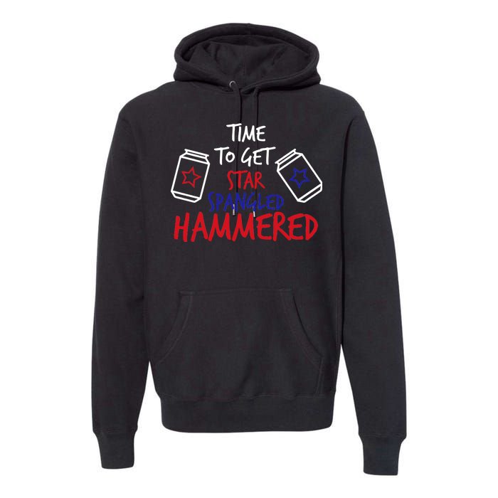 Star Spangled Hammered Premium Hoodie