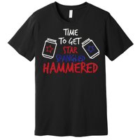 Star Spangled Hammered Premium T-Shirt