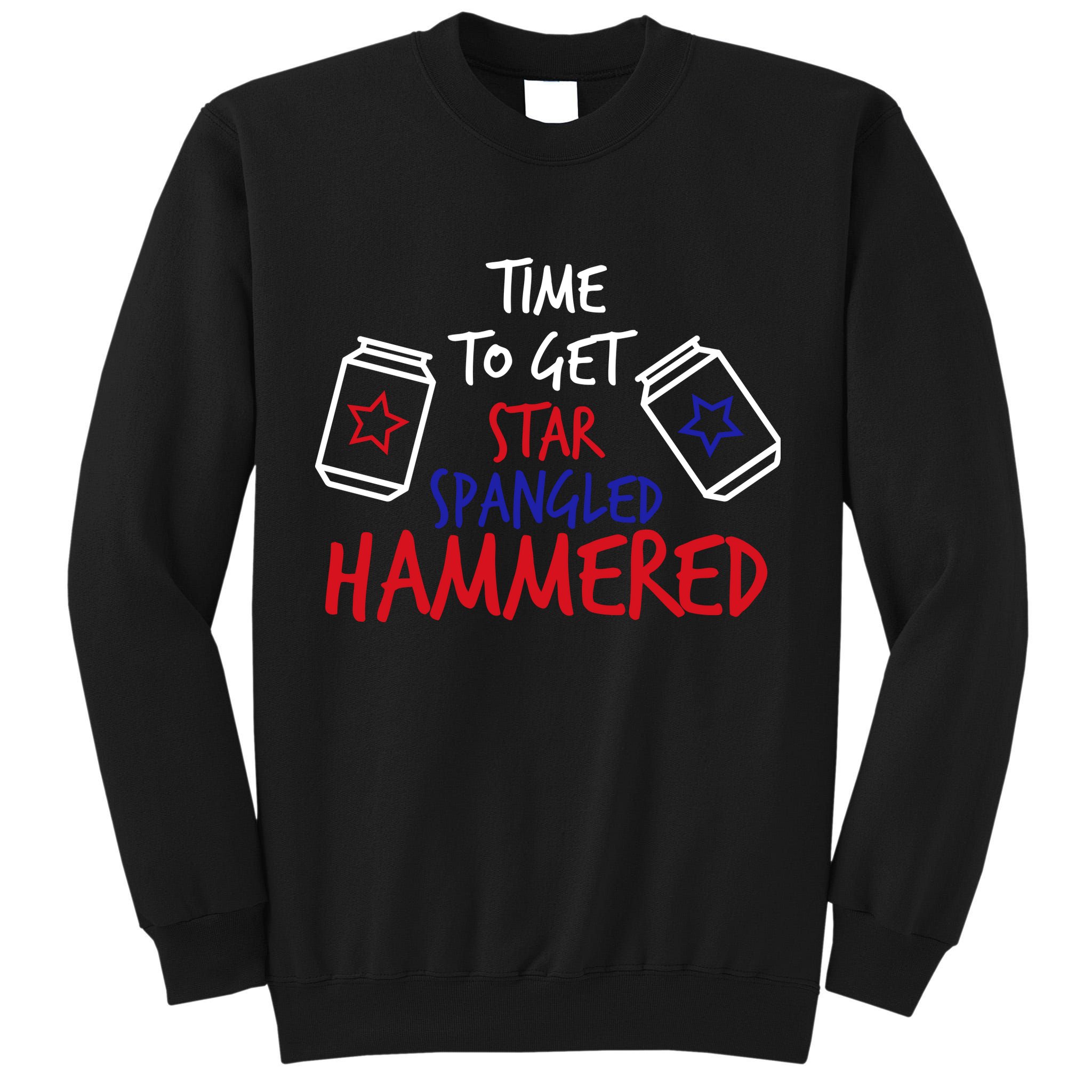 Star Spangled Hammered Tall Sweatshirt