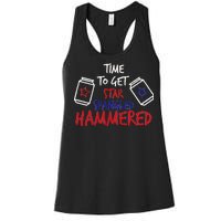 Star Spangled Hammered Women's Racerback Tank