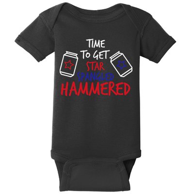 Star Spangled Hammered Baby Bodysuit