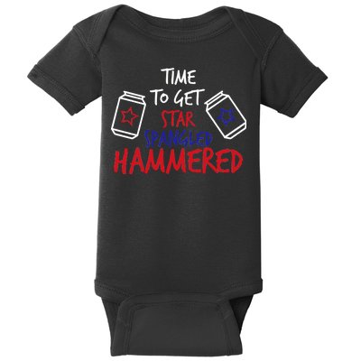 Star Spangled Hammered Baby Bodysuit