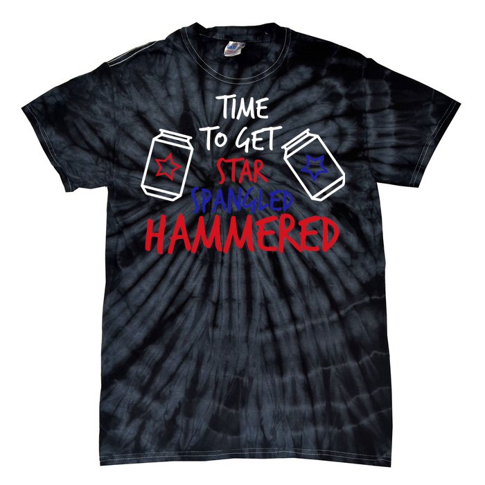 Star Spangled Hammered Tie-Dye T-Shirt