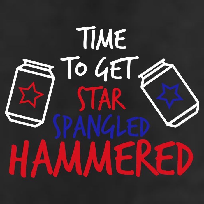 Star Spangled Hammered Golf Towel