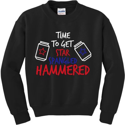 Star Spangled Hammered Kids Sweatshirt