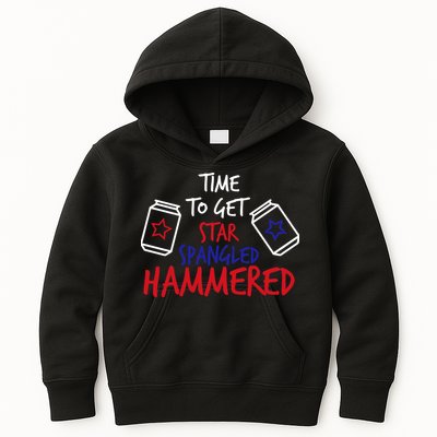 Star Spangled Hammered Kids Hoodie
