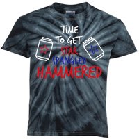 Star Spangled Hammered Kids Tie-Dye T-Shirt