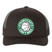 Starbuckets Can't Miss Basketball Yupoong Adult 5-Panel Trucker Hat