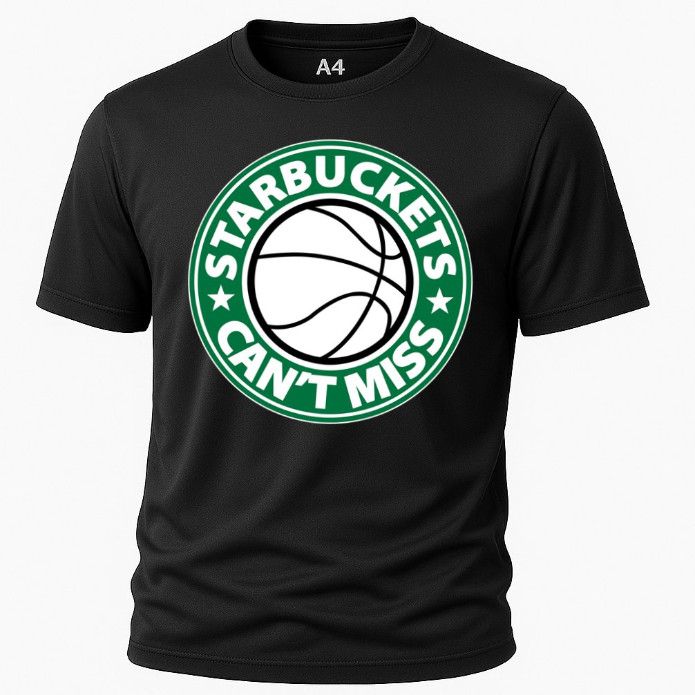 Starbuckets Can't Miss Basketball Performance Shirt